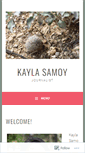 Mobile Screenshot of kaylasamoy.com